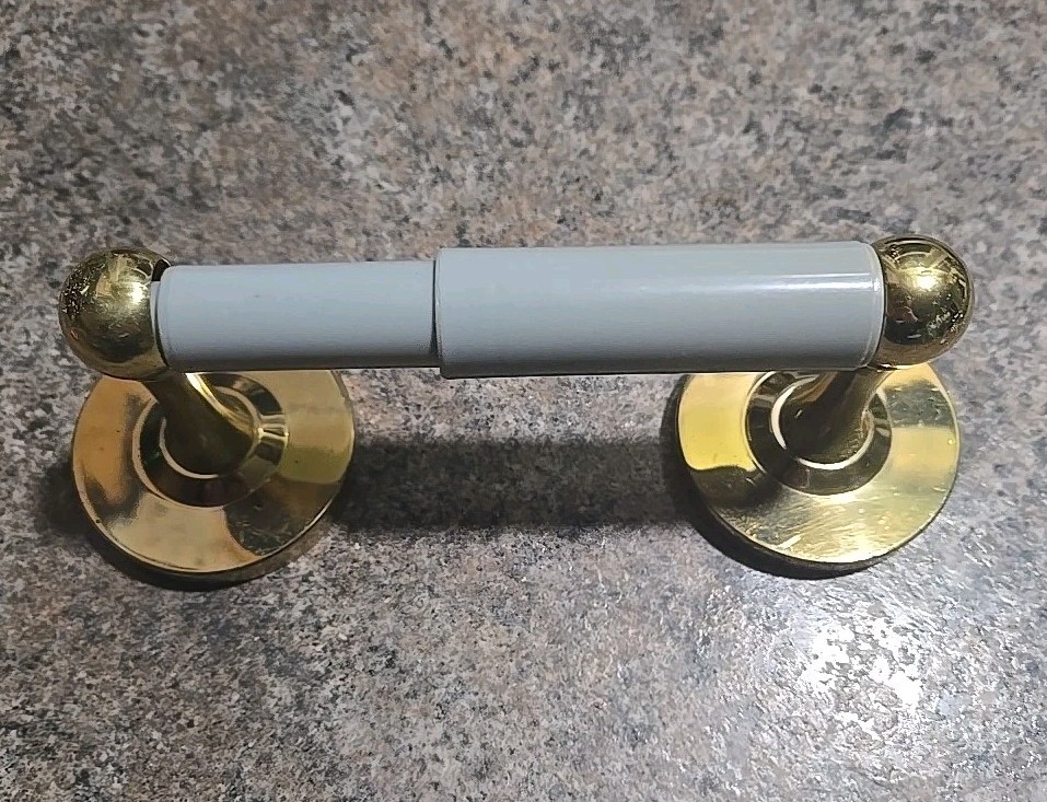 Classic Toilet Paper Holder, Polished Brass