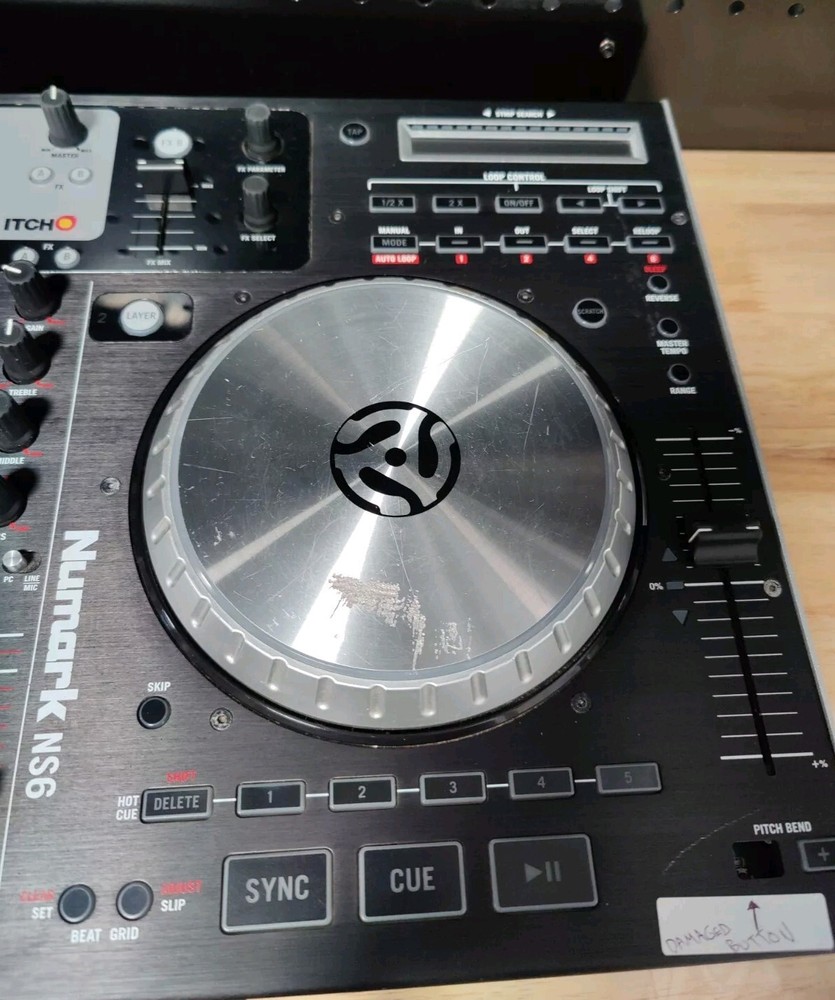 Numark NS6 4 Channel DJ Controller (READ)