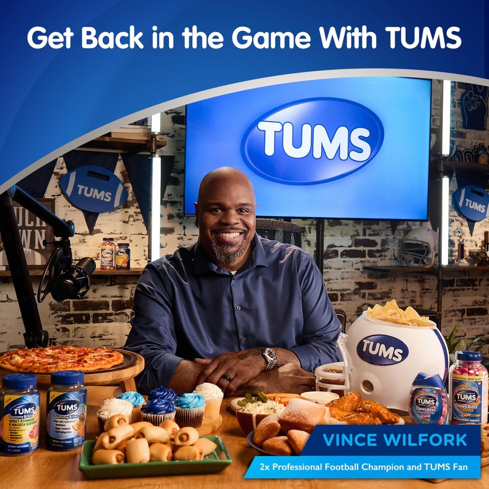 TUMS Tablets, 8 Count Pack of 3