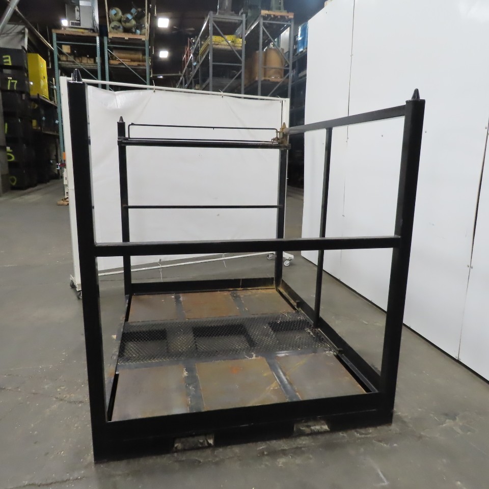 61"x83"x65" Custom Heavy Duty Stackable Material Storage Rack