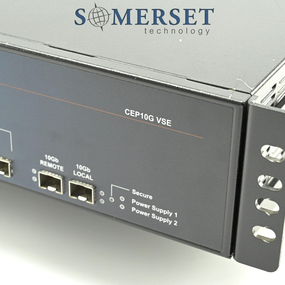 Certes CEP10G VSE 10Gb Ethernet Encryptor Variable Speed Encryption Network VPN