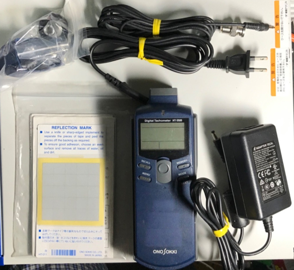 ONO SOKKI HT-5500 Digital Handheld Tachometer