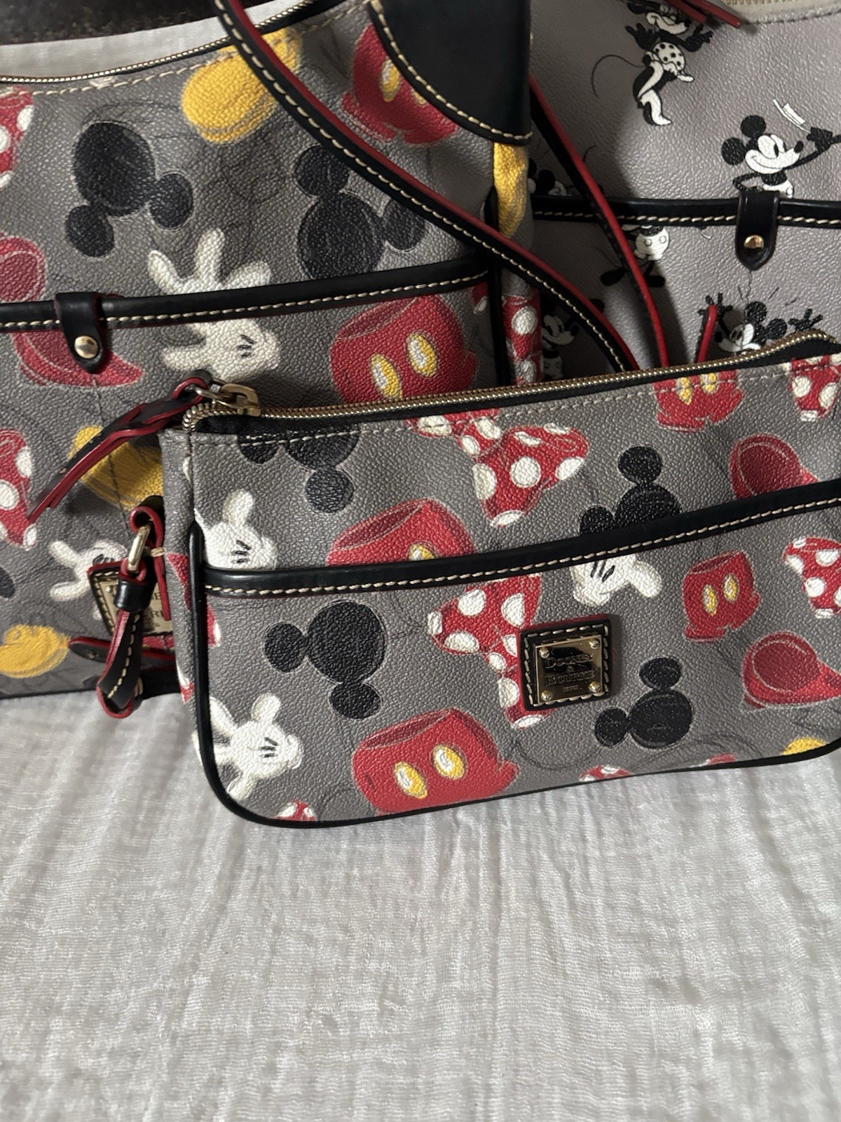Dooney& Bourke Mickey Mouse Body Parts