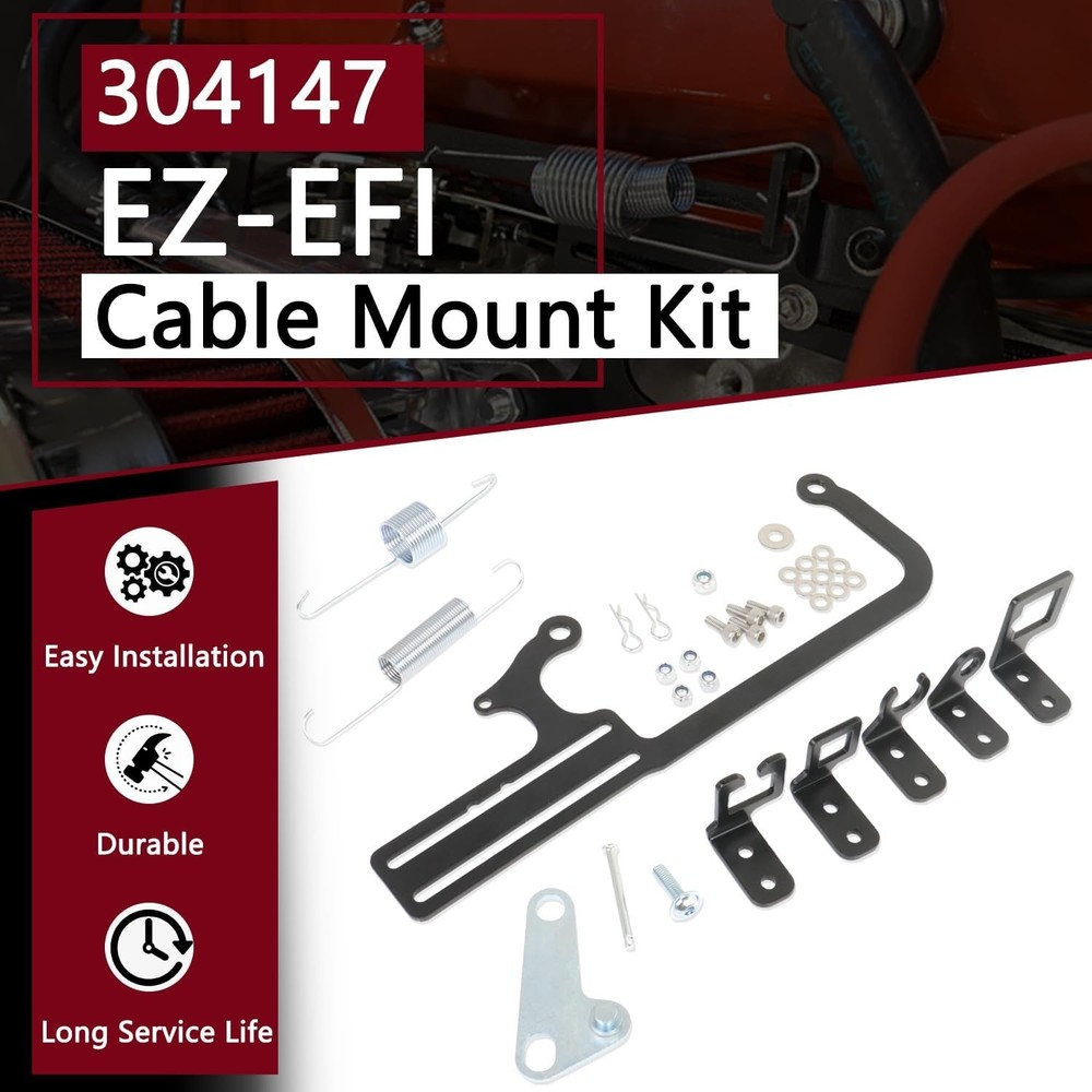 Cable Mount Bracket Throttle Cable Kit for Automatic Transmission TV Cables
