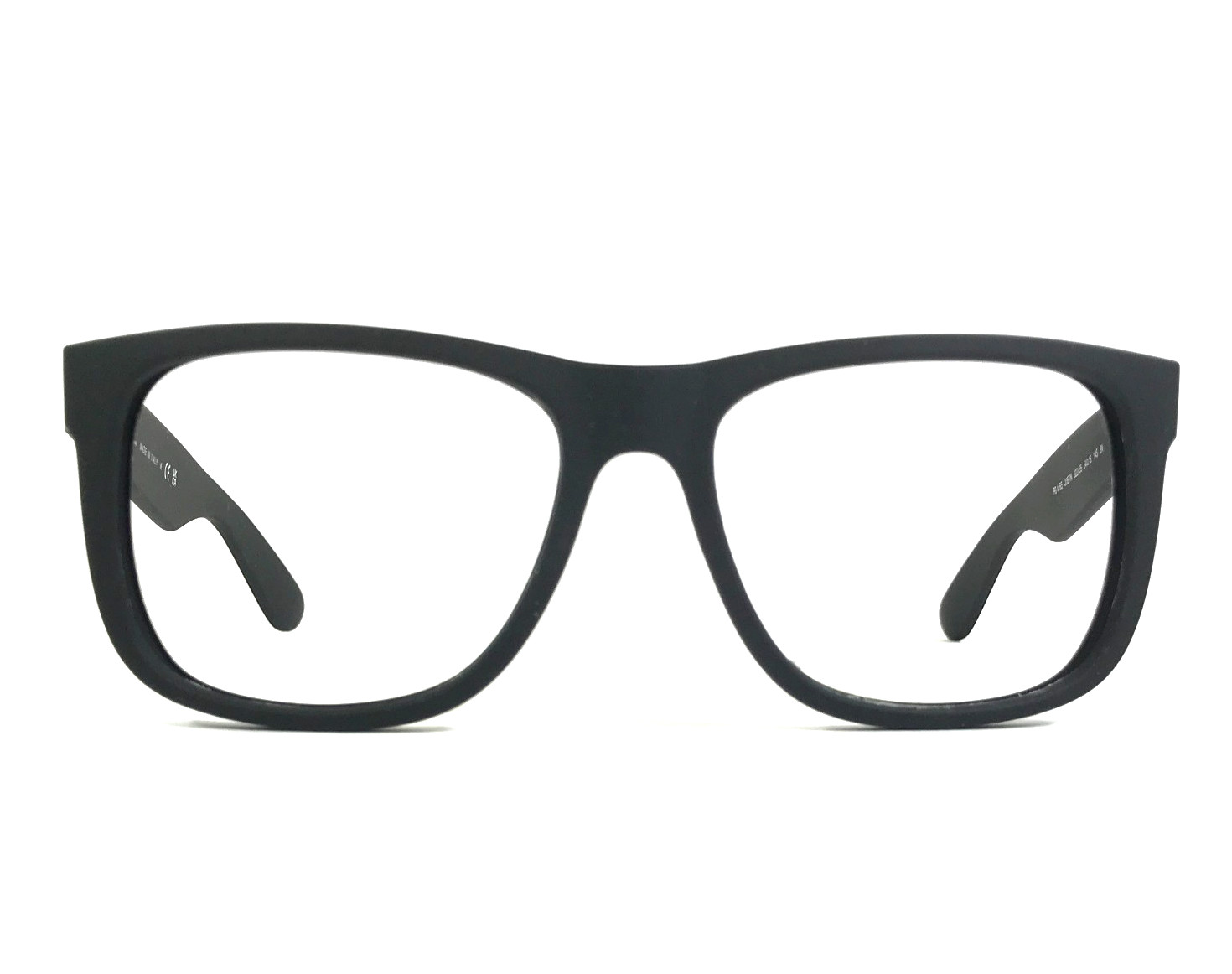 Ray-Ban Eyeglasses Frames RB4165 JUSTIN 622/55 Rubberized Matte Black 54-16-145