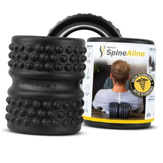 SpineAline Back Roller – Muscle Rollers Deep Tissue Spine Alignment Tool –