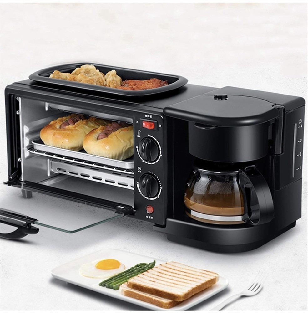 Bosch HMT72M450 Breakfast Station Black Multi-function Oven Coffee Maker Grill