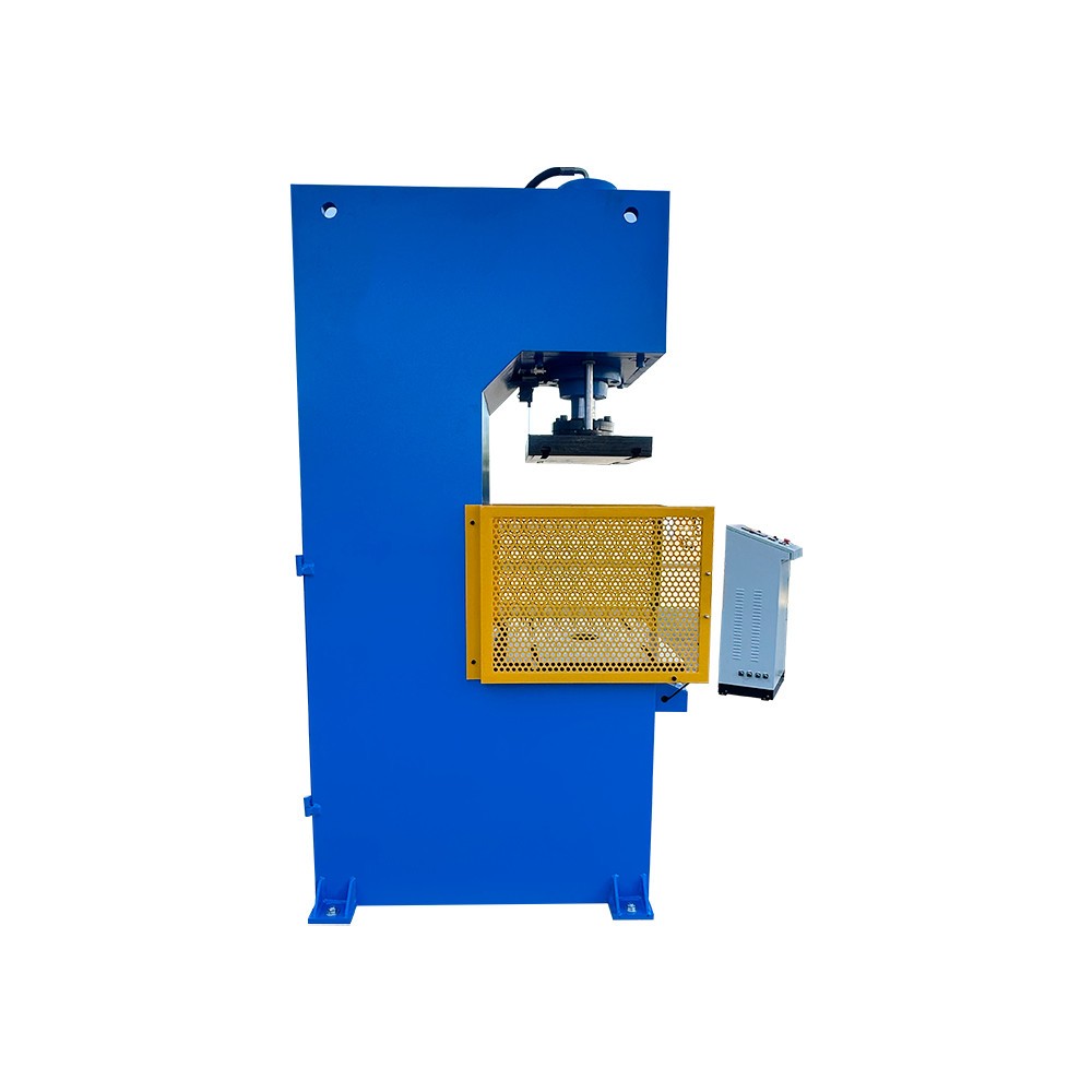 5HP CNC 50-Ton Hydraulic C-Frame Press 15-3/4" Stroke