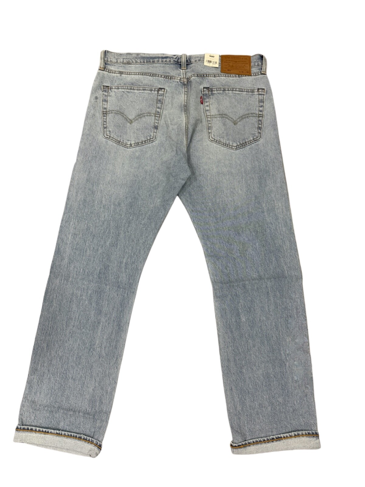 Levis 511 Premium Slim Fit Selvedge Denim Jeans Color Light Wash 045115838