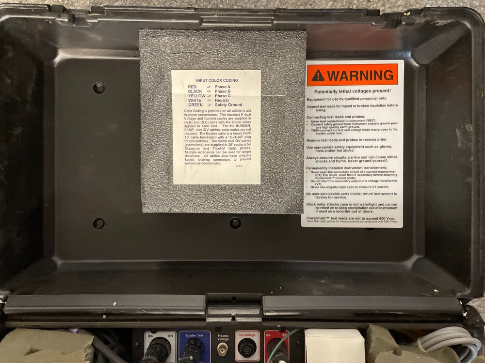 PowerMetrix PowerMate 330 Power System Analyzer