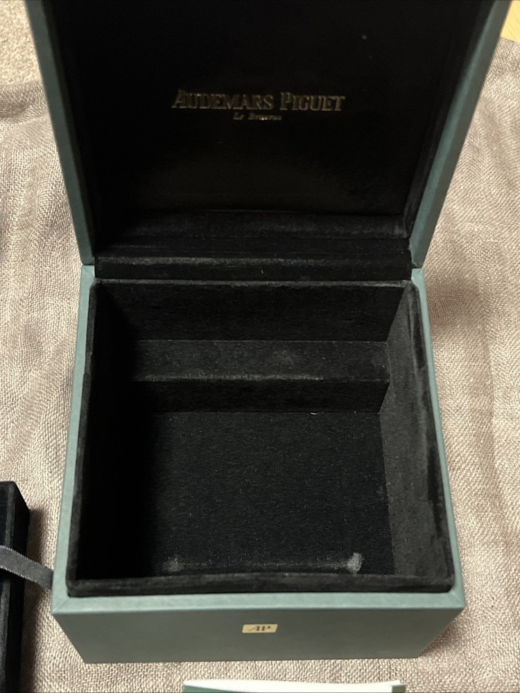 Original Audemars Piguet Code 11.59 Rose Gold Blue Dial Table Clock