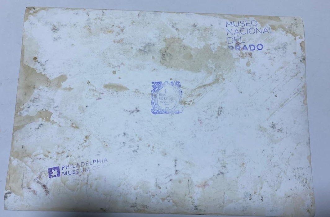 JOHN SINGER SARGENT Drawing on paper (Handmade) signed and stamped mixed media.