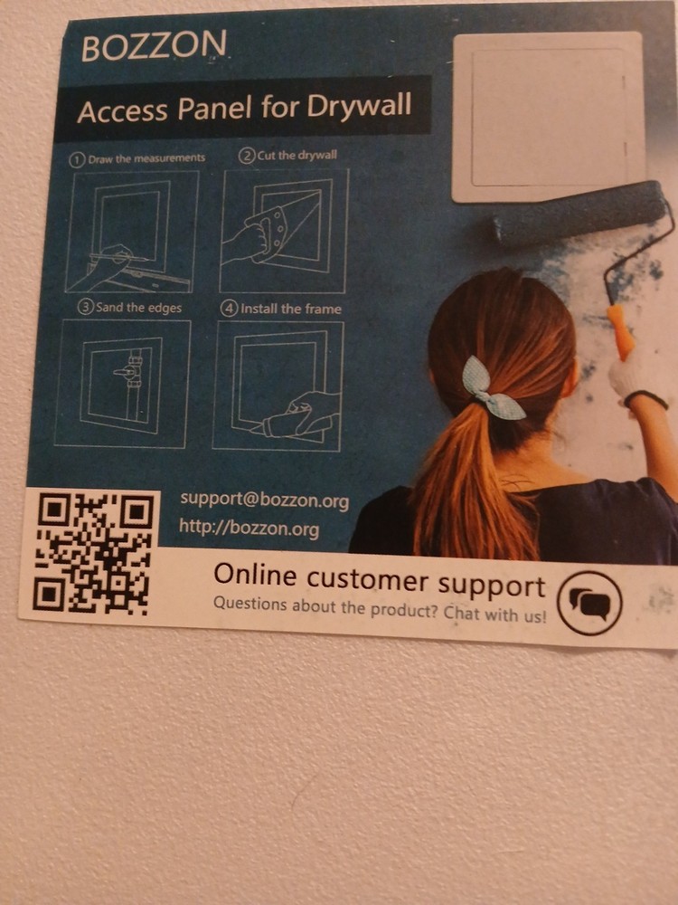 12x12 Access Panel with Hinged Door for Drywall & Ceiling