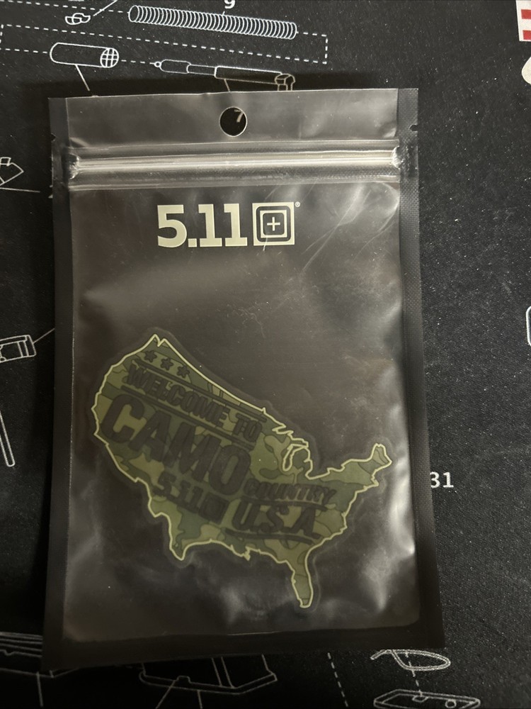 5.11 Tactical Camo Country Patch. Style 81452
