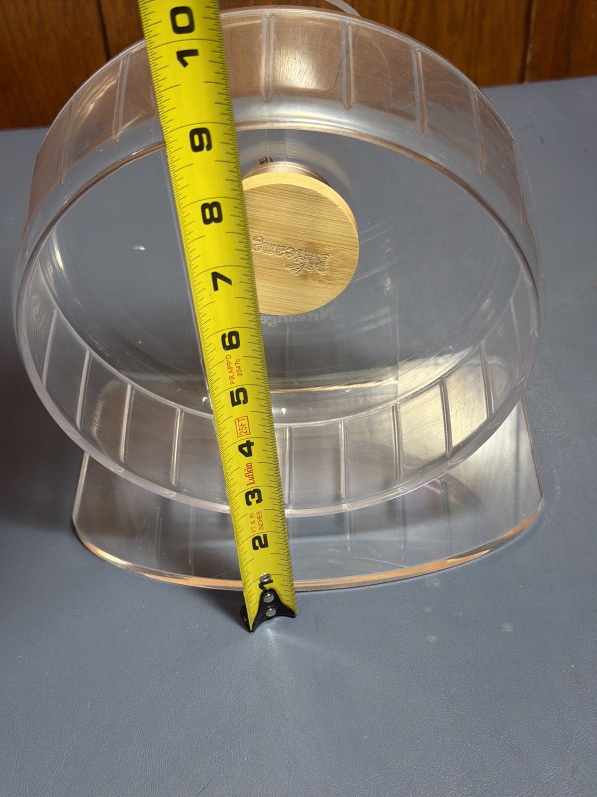 Niteangel Silent Hamster Exercise Wheel - Dual-Bearing Quiet Spinning