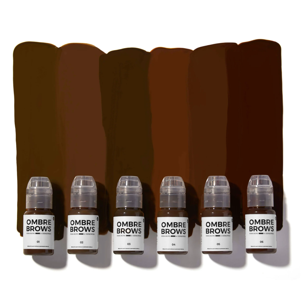 Perma Blend LUXE x Osinkowska Ombre Brows Collection Set Kit Microblading