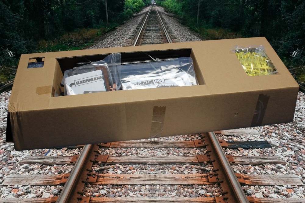 Bachmann Iron King HO scale  E-Z track system for Iron king