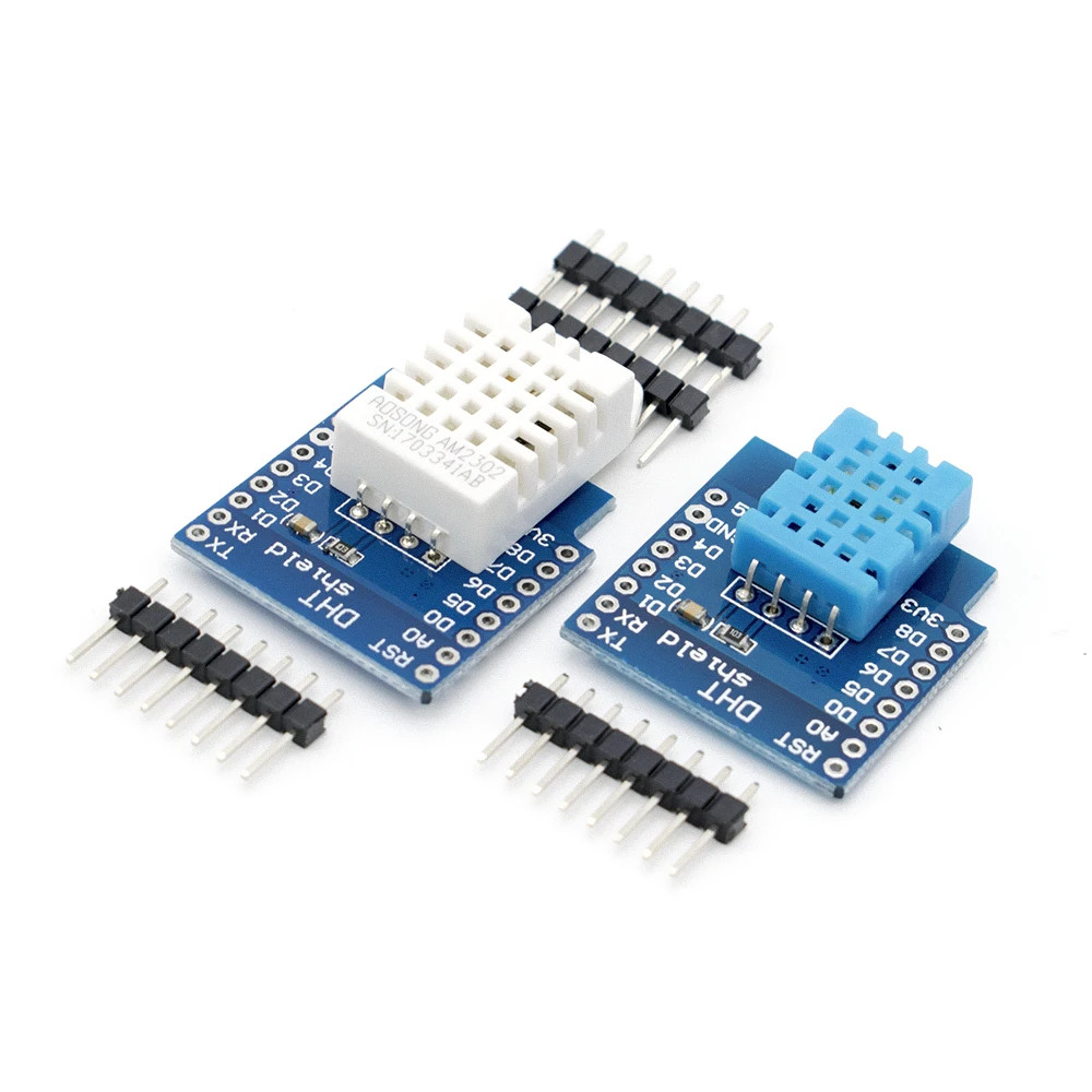 2pcs Shield For Wemos D1 Mini DHT11/22 Digital Temperature Sensor Module
