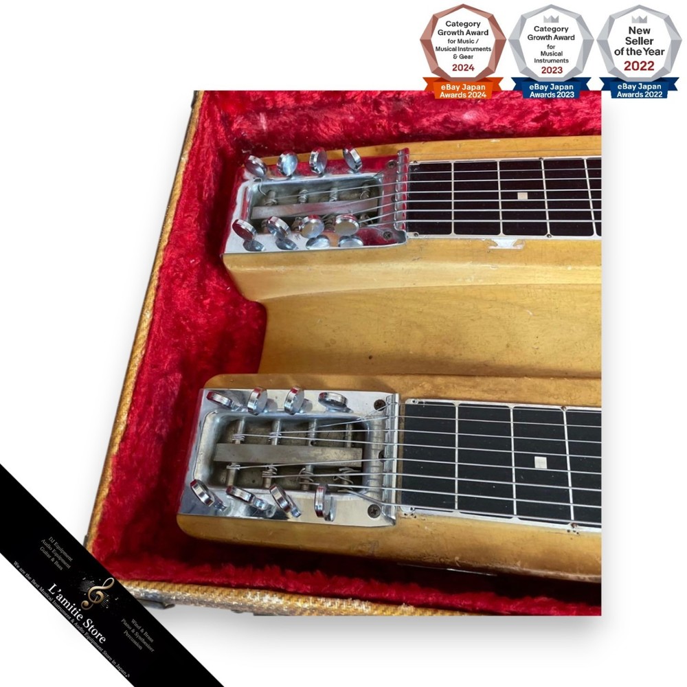 Fender 8String Double Neck Steel Guitar Hard Case Included