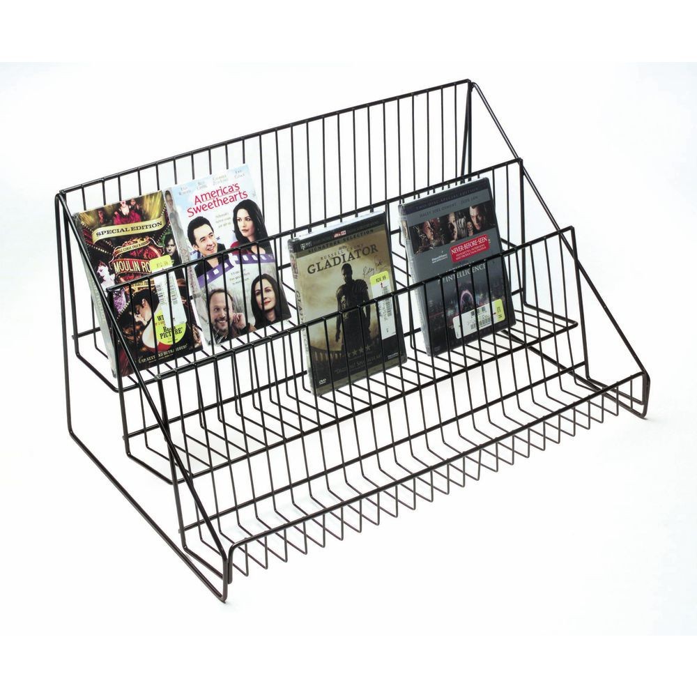 Black Wire Book Display Stand