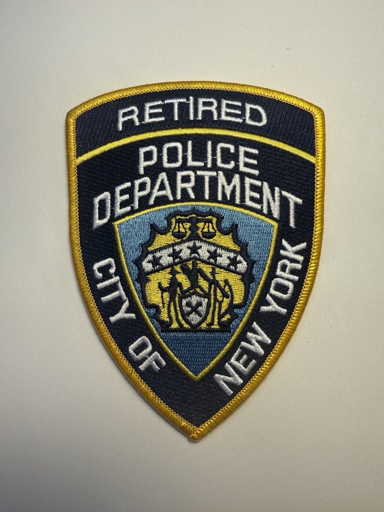 NYPD Retired Police Patch