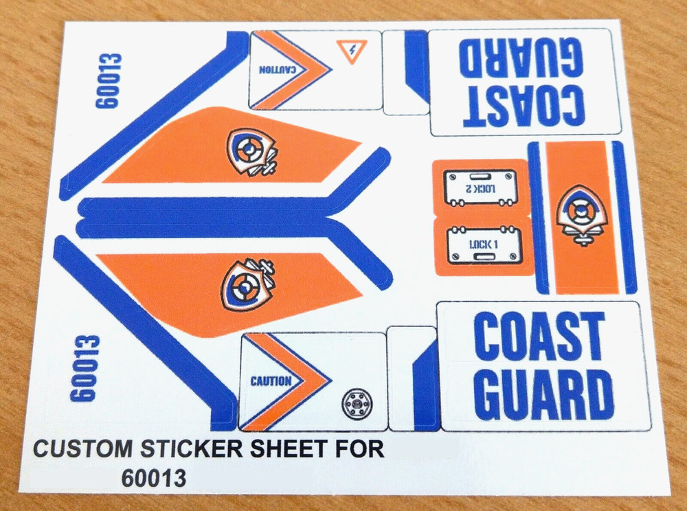 Custom Decal for 60013 Replacement Sticker for 60013
