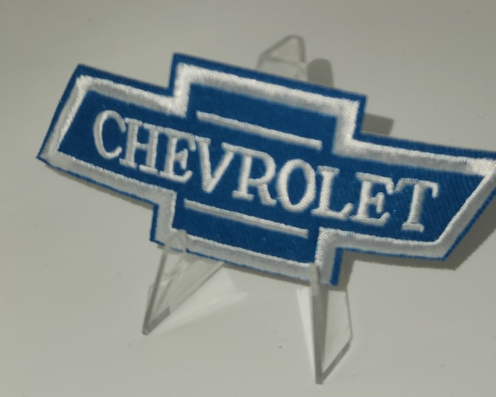 Chevy Bowtie Iron On Patch Or Sew On Embroidered