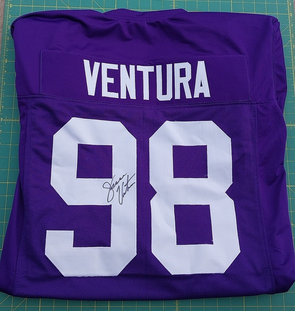 Jesse Ventura Auto Signed Custom Jersey