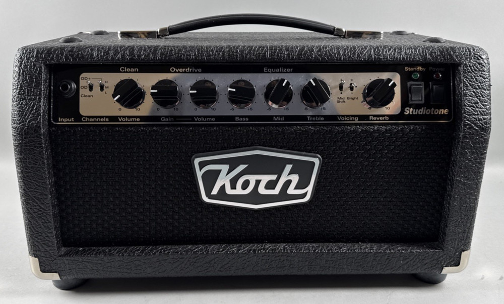 Koch Studiotone Guitar Amplifier Head 50 Watts With Custom Case