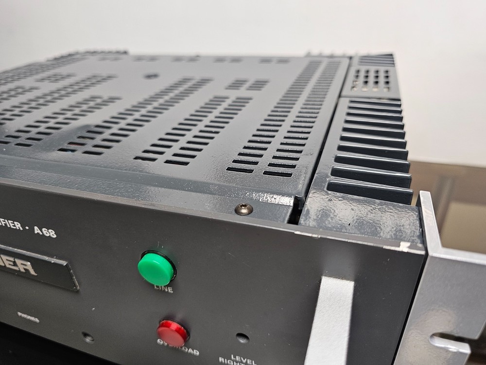 Studer A-68 Power Amplifier Serviced Operational