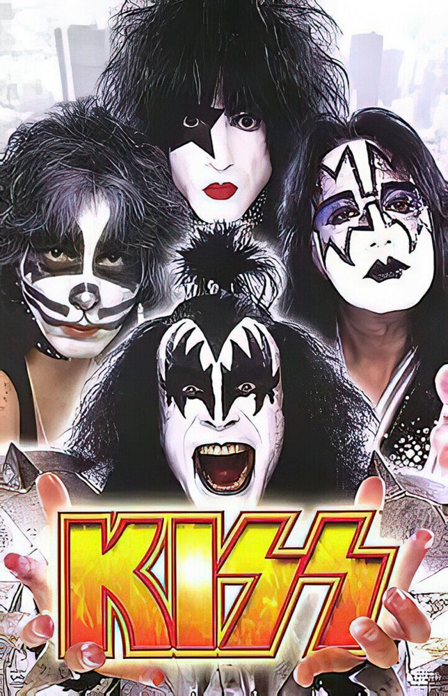 Kiss Concert Poster 12 X 18 Free Shipping