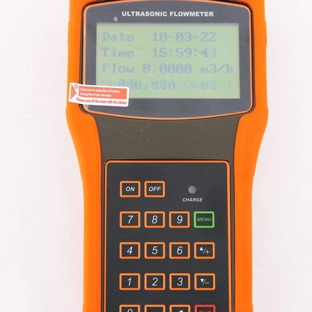 Ultrasonic Liquid Flow Meter Flowmeters with Medium Transducer HM Bracket