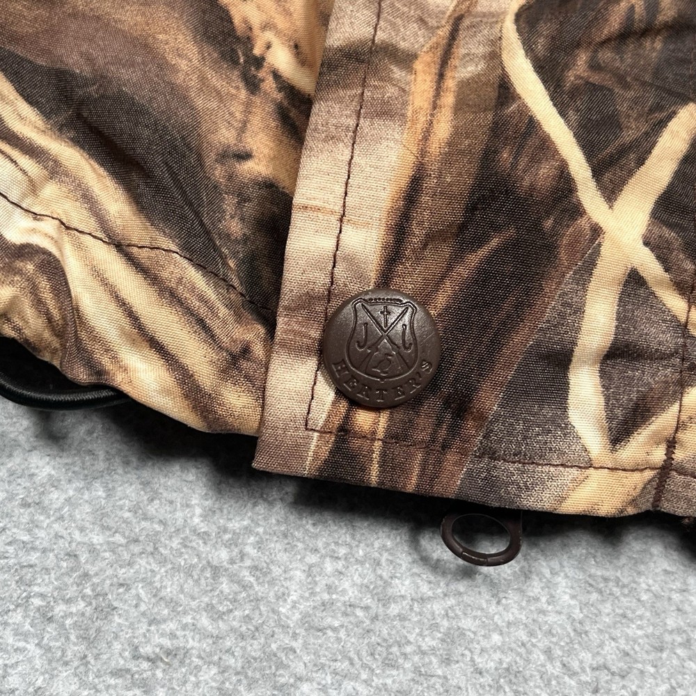 Herters Camo Jacket Full Zip Button Lined Advantage Max 4 Hunting
