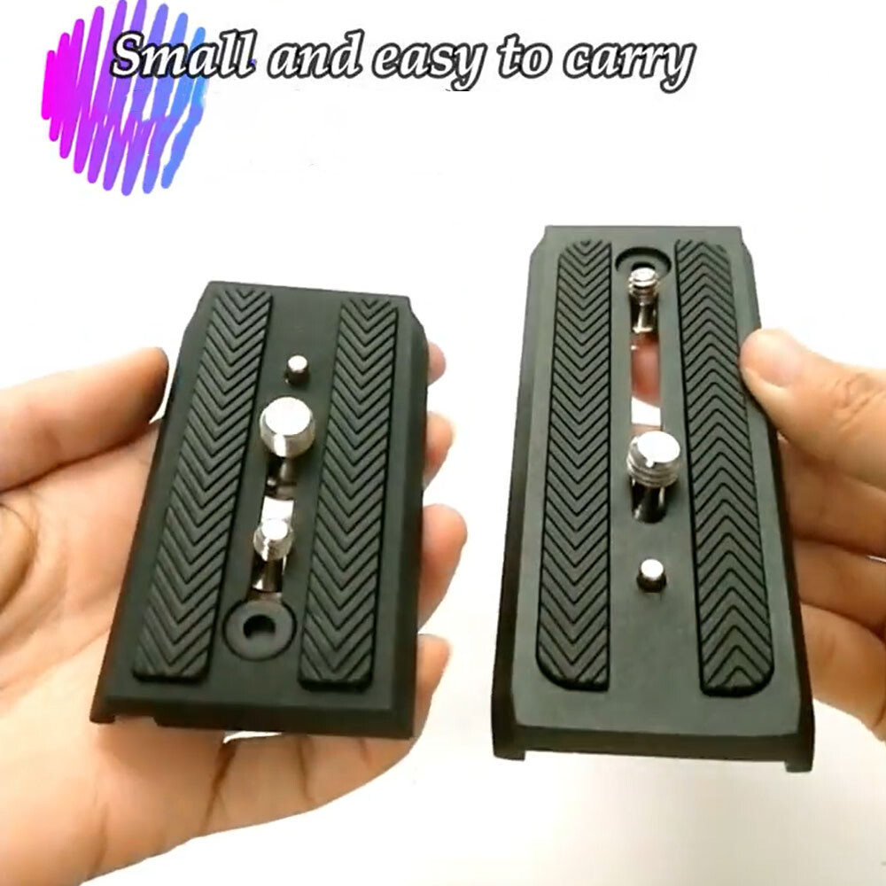 90/120mm Aluminum 501PL Quick Release Plate For Manfrotto 501 500AH For Benro US