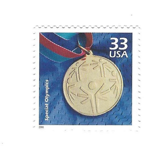 STAMP US SCOTT 3191i "Special Olympics" 33 CENT 2000 MNH
