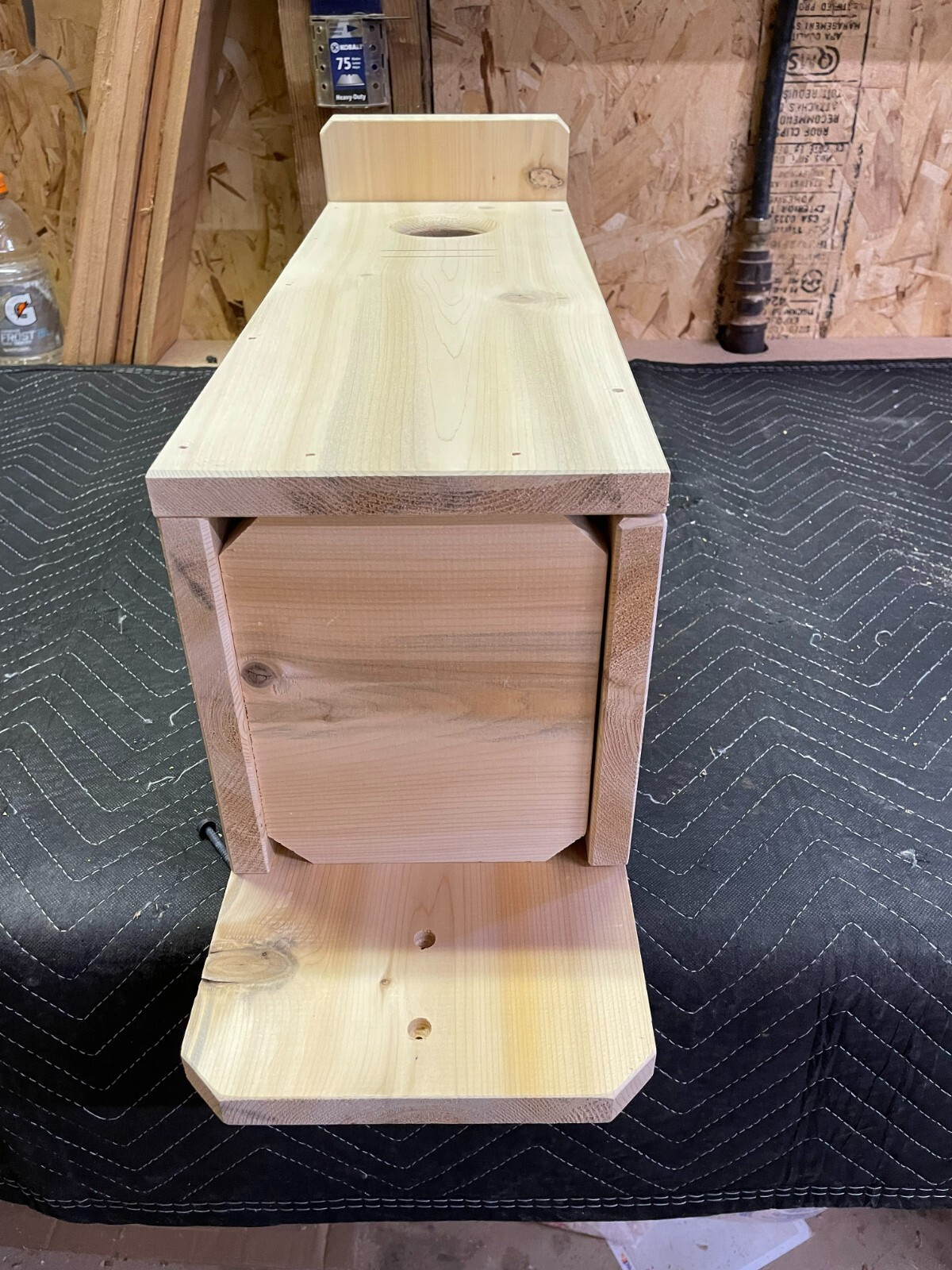 Northern Flicker nest box (white cedar)