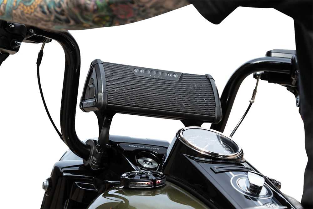 Kuryakyn WanderBar Portable Bluetooth Speaker Universal Motorcycle Mounting Kit
