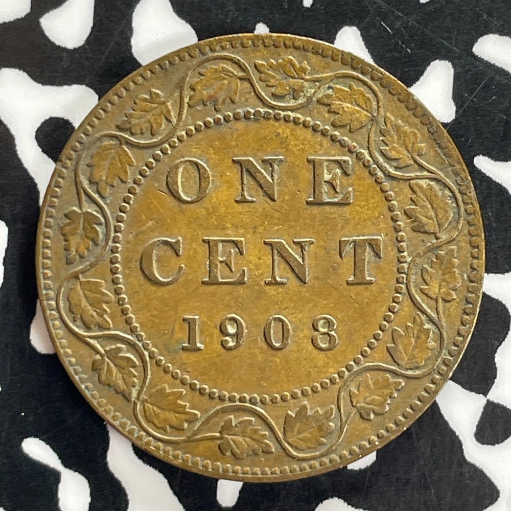 1908 Canada Large Cent Lot#C4532 Nice!