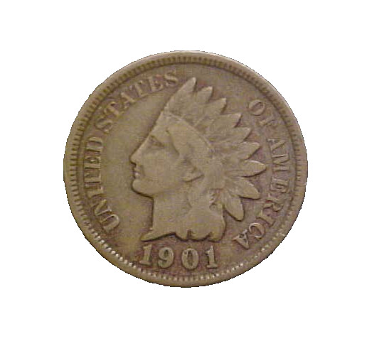 1901 Indian Cent - Very Nice Circ Collector Coin - c7076xux