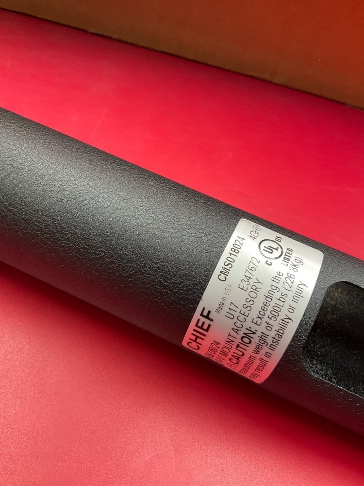 Chief Speed Connect Mounting Component black CMS018024 ✅❤️️✅❤️️ NEW OPEN BOX