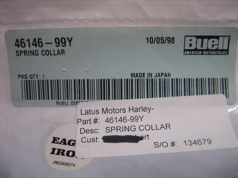 Buell Fork Spring Collar 46146-99Y