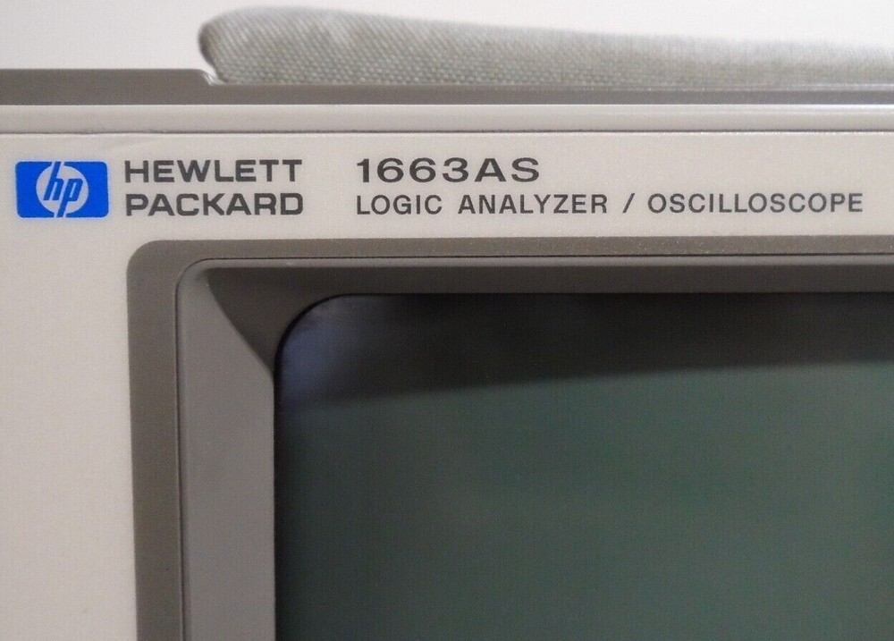 Used Hewlett Packard HP 1663AS Logic Analyzer Oscilloscope | 34 Channel 250 MHz