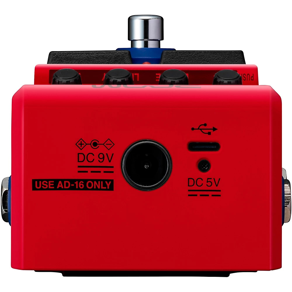 Zoom MS-60B+ MultiStomp Bass Effects Pedal Red