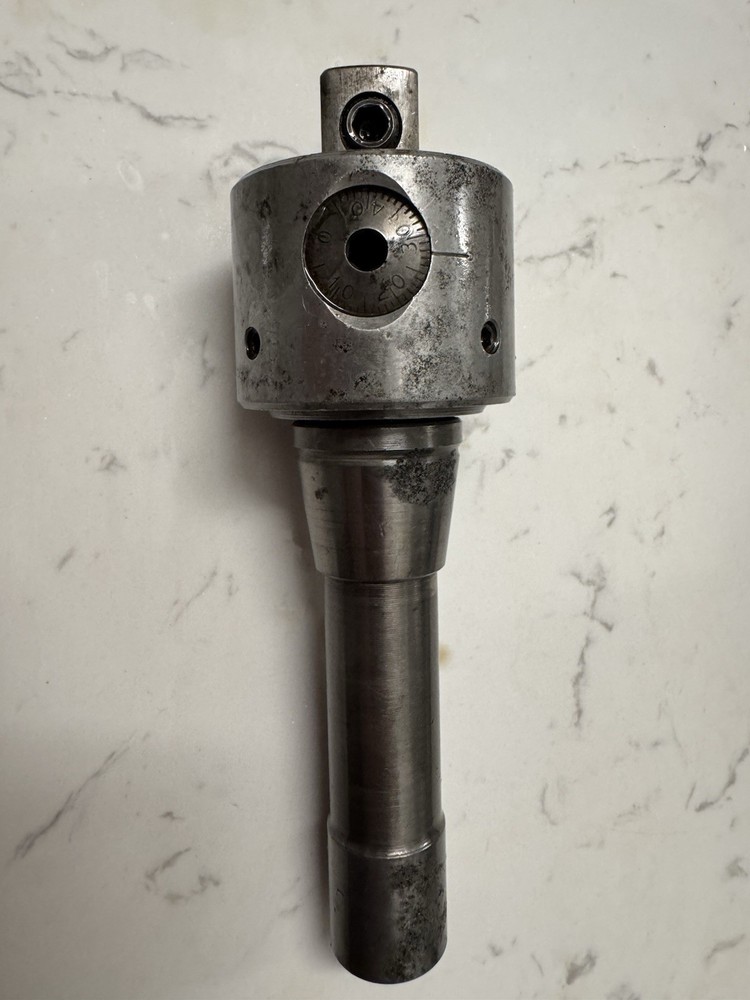 USED DEVLIEG MICROBORE FLASH CHANGE-40 BORING RING ADAPTER 40FC-ADE-1412