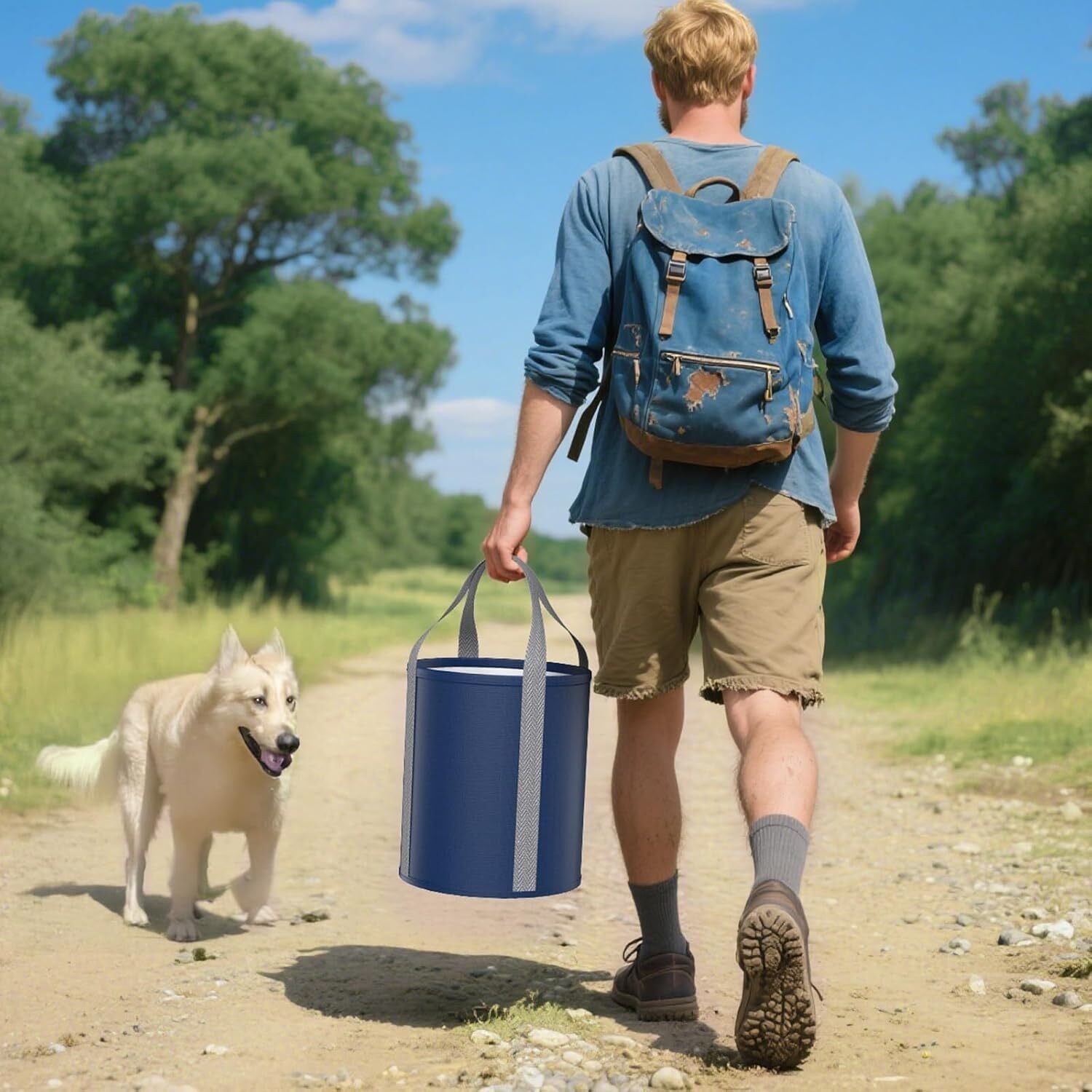 Portable Shower Camping,9000mAh Rechargeable Shower Pump with Digital Display