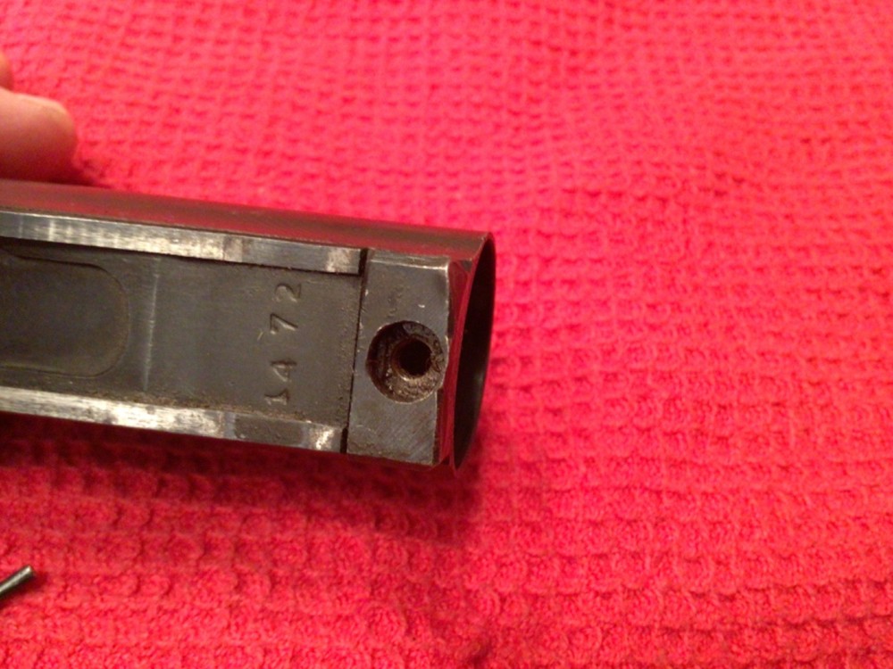 WW2 German K98 Mauser Complete Rear Sight Base Sight Ramp Spring