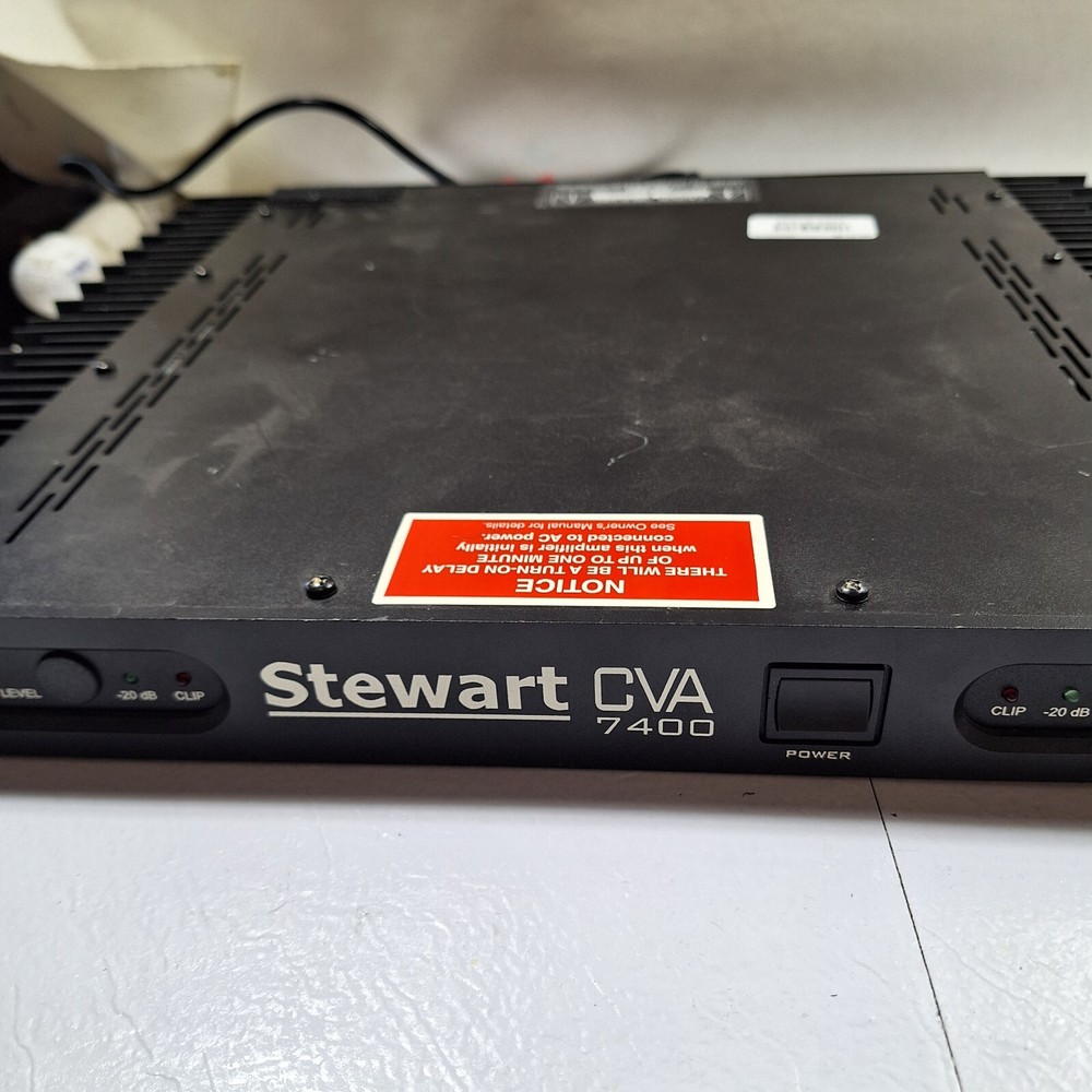 Stewart Audio CVA 7400 Amplifier
