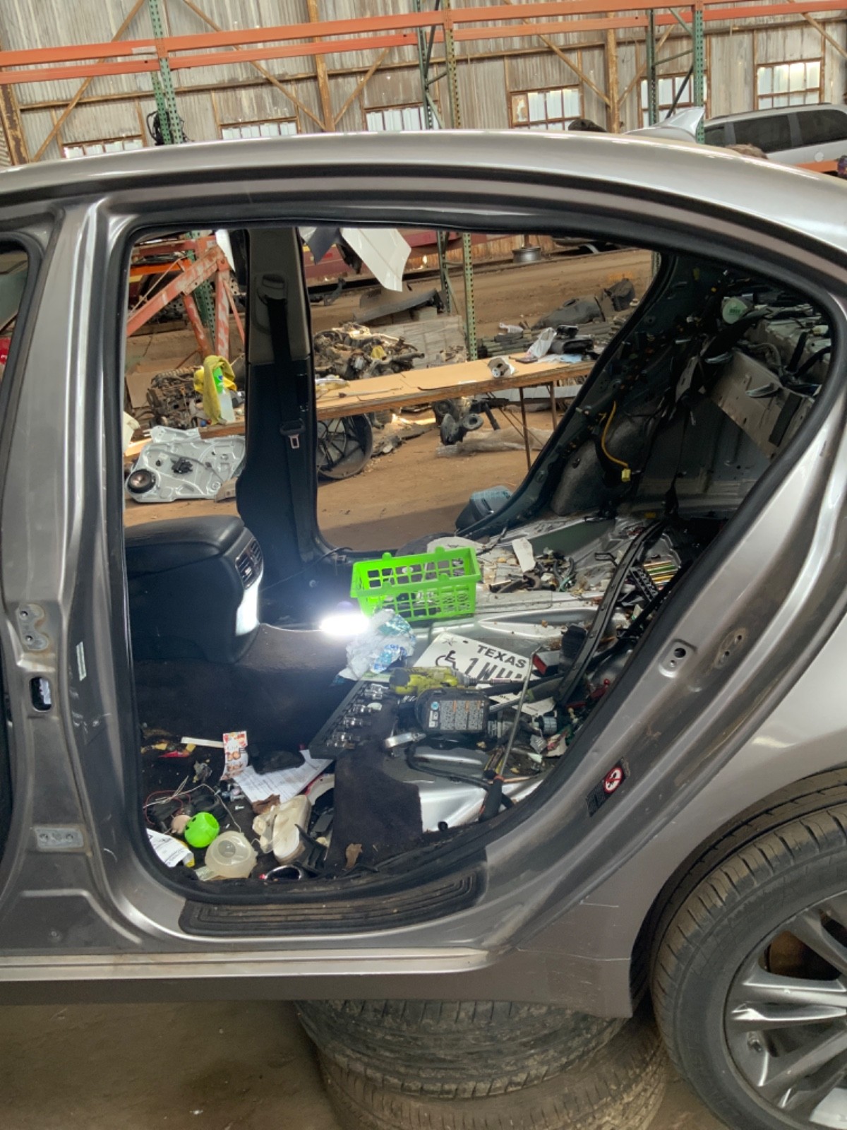 09-14 Hyundai Genesis Door BODY Seal REAR LEFT DRIVER Side Left OEM Sedan