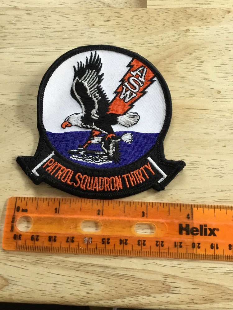 US NAVY PATROL SQD THIRTY SQUADRON PATCH. New