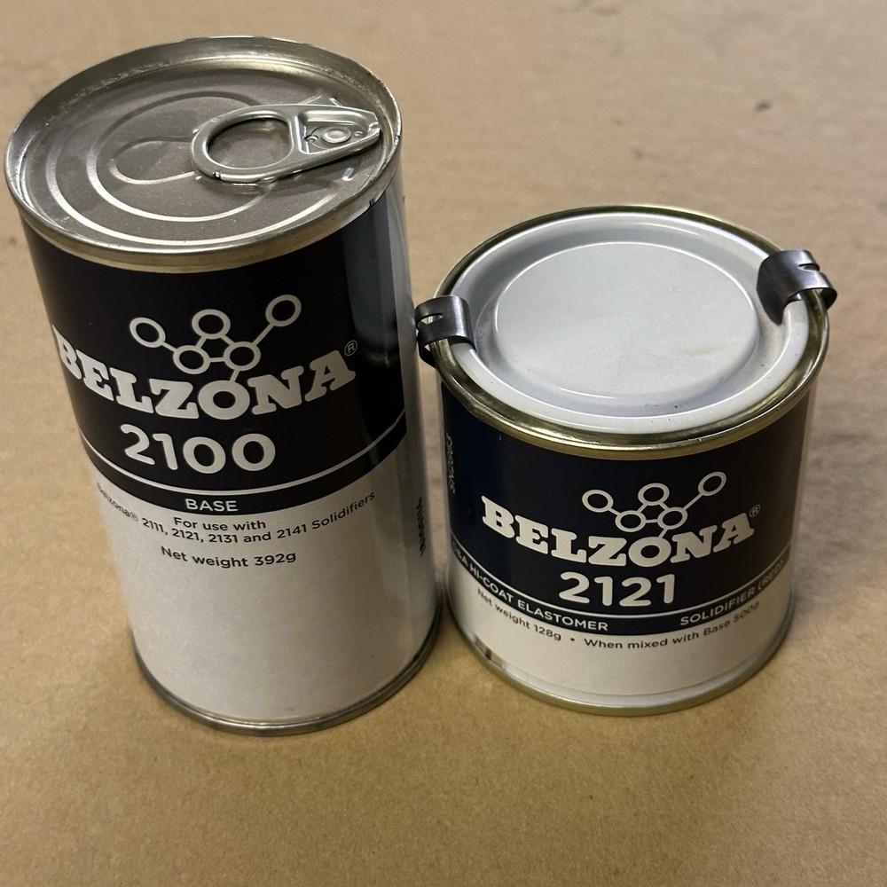 Belzona 2100 Base & 2121 Solidifier D&A Hi-Coat Elastomer Protective Coating